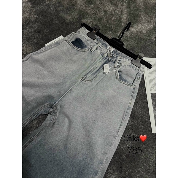 QUẦN SUÔNG JEANS LOANG RÁCH ỐNG HÀNG QCL1 MS29016