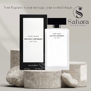   FULL BOX  Narciso Pure Musc EDP | Nước hoa nữ Nars trắng 100ml | Sahara Perfume 