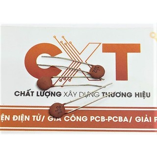[Gói 10 cái] Tụ gốm 50V các giá trị