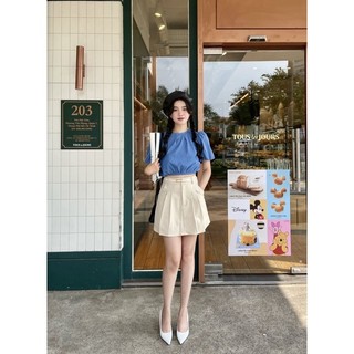 Chân váy ngắn Khaki