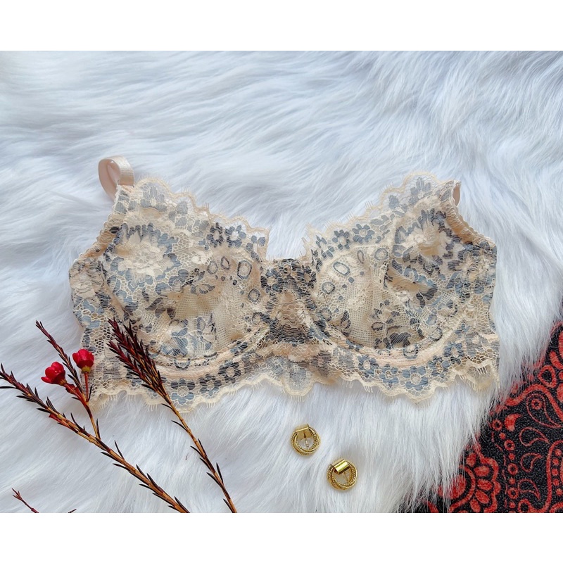 TM21 Áo Lót Ren Xuyên Thấu Có Gọng Không Mút Lót Thiết Kế TIMIN WORKSHOP | BigBuy360 - bigbuy360.vn