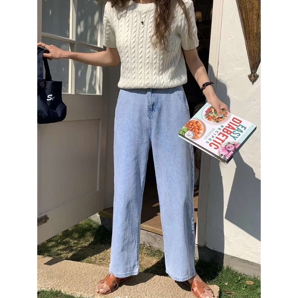 KAYY. Quần jeans mềm lưng chun - Q1055