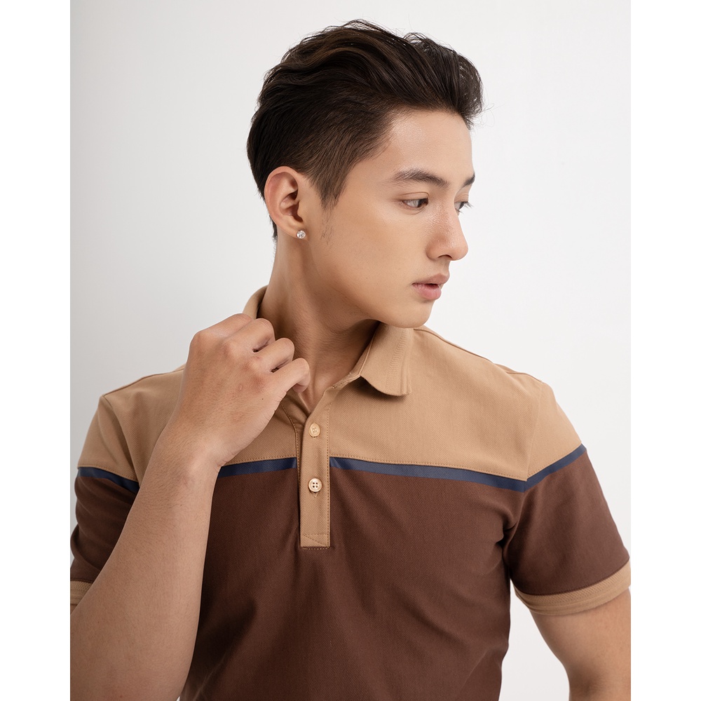 Áo polo nam BEN & TOD R1300BB308 vải thun cotton, nam tính, chỉn chu, sang trọng, thanh lịch, cao cấp