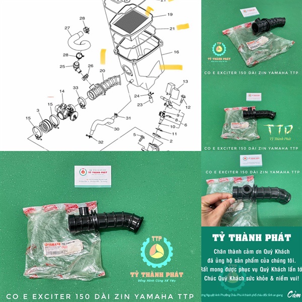 Co E Ex 150 dài zin