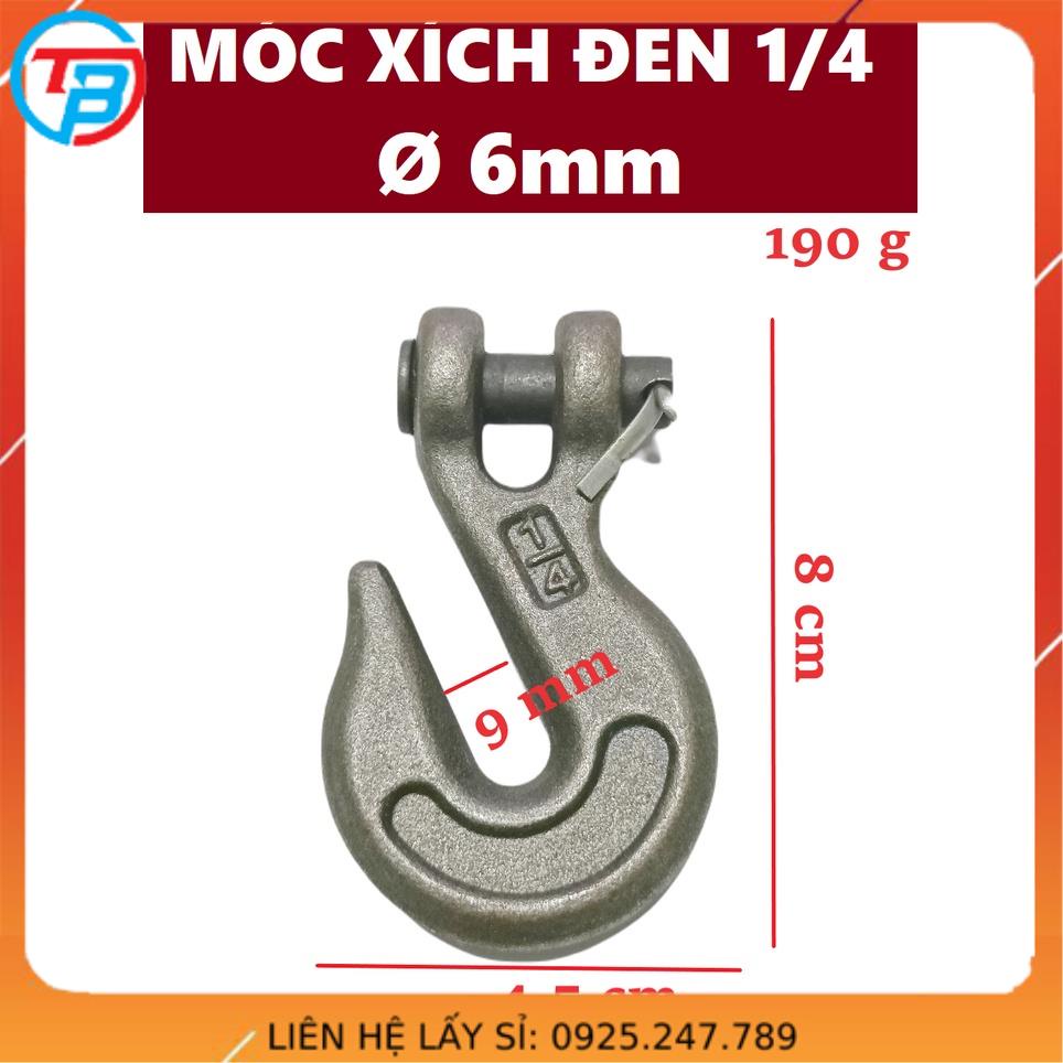 Móc xích đen Phi [ 6mm ] - Cáp Thép Thái Bình Vina
