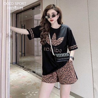 sét bộ short thun thêu CN, ADD