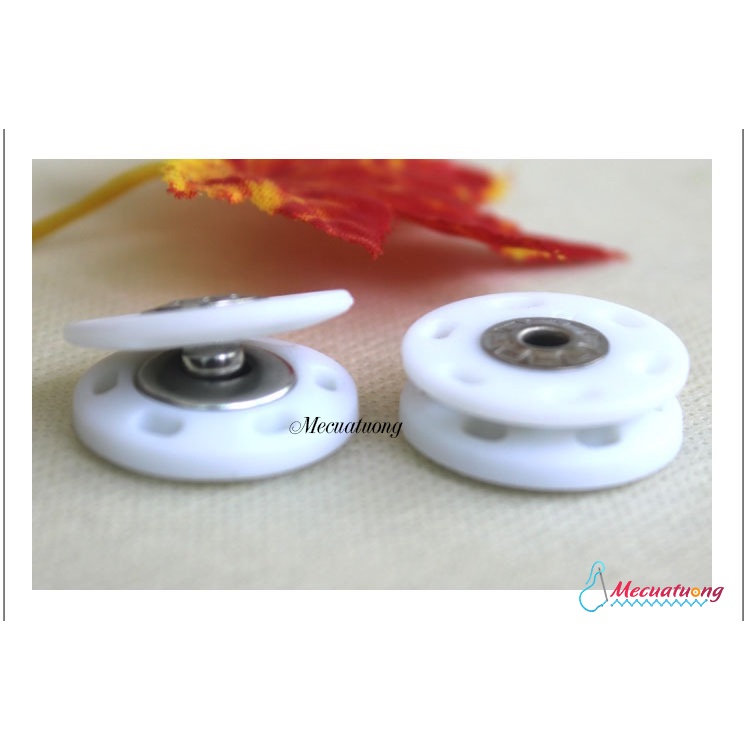 Sét 5 bộ khuy nút cúc chụp ẩn phía trong tròn dùng cho áo khoác áo gió áo len áo sơ mi váy đầm các loại