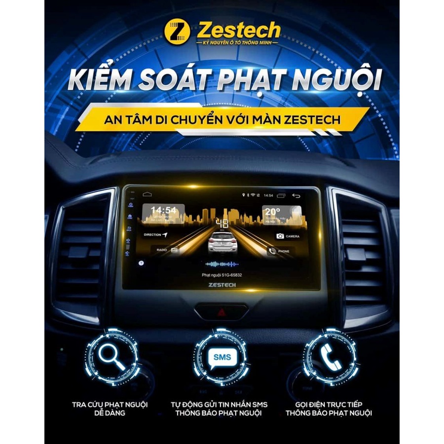Màn Hình Android Zestech S100j Chính Hãng Bảo Hành Điện Tử