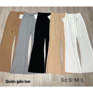 Quần thun ống loe