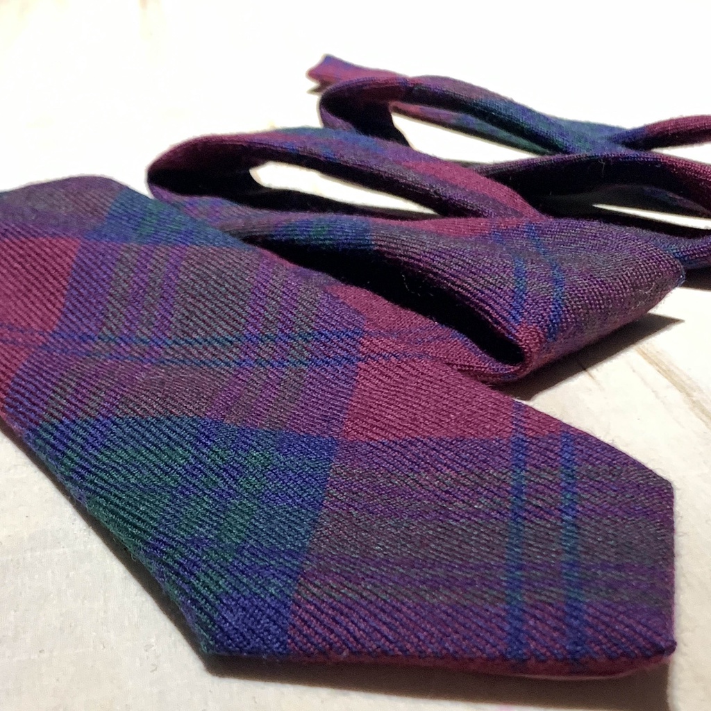 Cravat Wool Tartan siêu phẩm