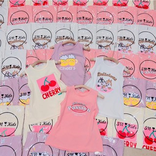Váy xuông cotton co giãn 4 chiều cho bé gái