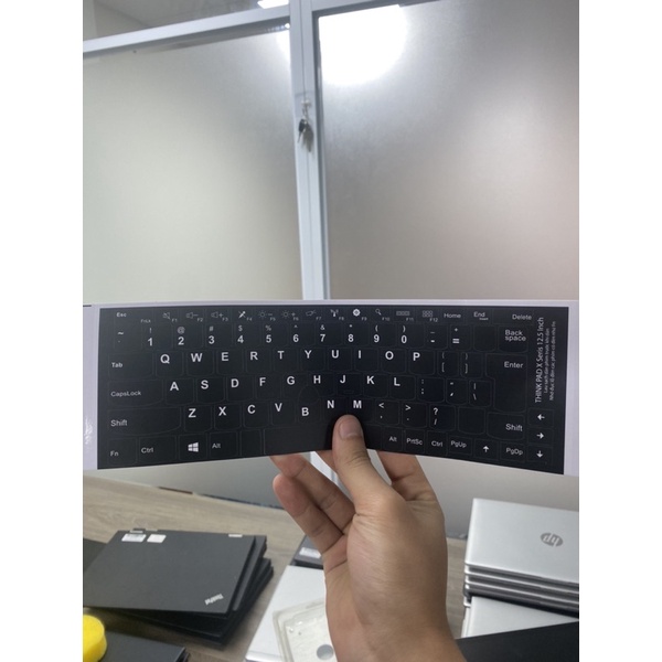Miếng dán phím chuẩn US cho các dòng laptop nhật