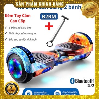 Xe cân bằng điện 2 bánh smart balance 7 inch - xe điện cân bằng cho bé fullbox , kèm tay cầm cao cấp - bảo hành 24 tháng