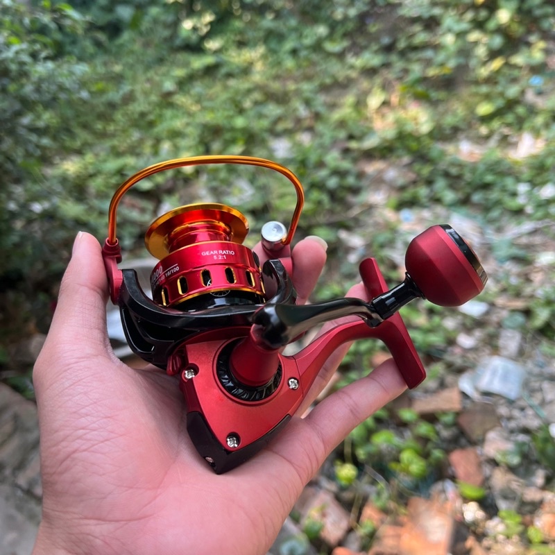 Máy Câu CNC HA Kim Loại Tay Quay Độ tải cá siêu khoẻ size 2000 đến 7000