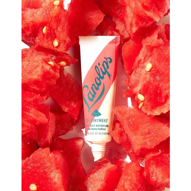 Son dưỡng hương trái cây Lanolips 101 Fruities - Hương dưa hấu ngọt ngào