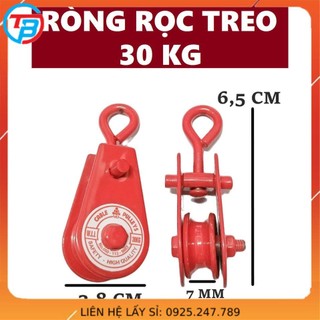 Ròng rọc treo Pully 30kg - Cáp Thép Thái Bình Vina