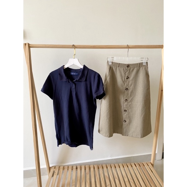 Áo polo Aeropostale xanh navy mới