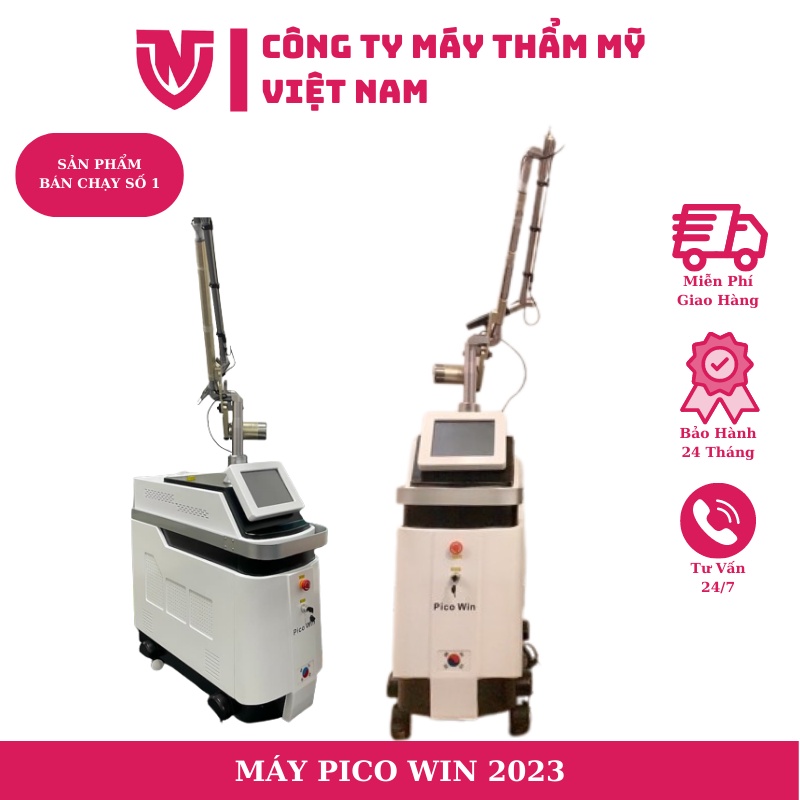 Máy xóa xăm trục khuỷu laser Pico Win 2023