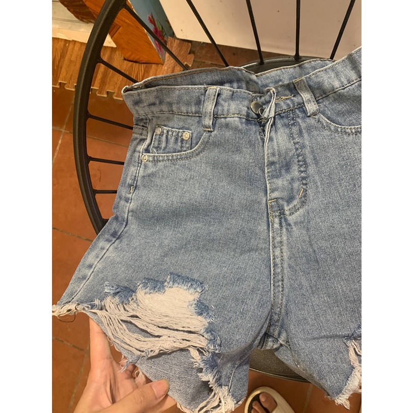 Quần Jeans Short Bò Tôn Dáng - Quần Short Bò Rách - Cạp Cao 5 Màu Cho Nữ Hottrend - Mẫu Mới TDSHOP | BigBuy360 - bigbuy360.vn