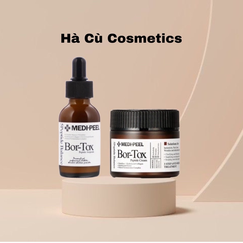 Kem dưỡng căng bóng và serum chống lão hoá MEDI-PEEL Bor-Tox Peptide Cream Medi Peel Bortox 50g