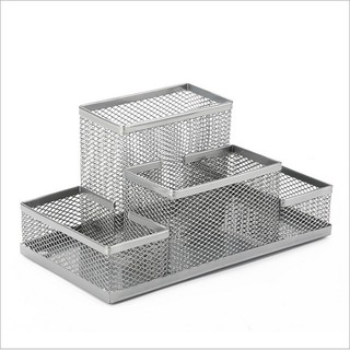 Khay cắm bút sắt 4 ngăn