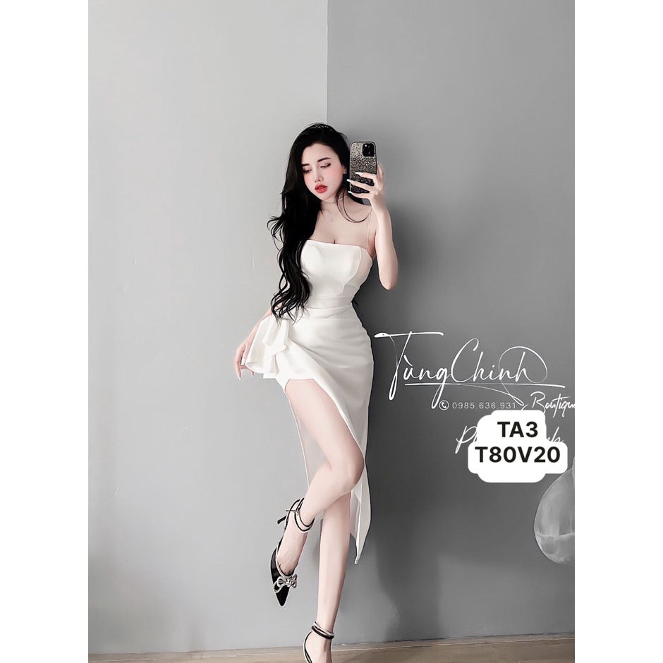 Váy Body Xẻ E Về 3 Màu 🩸Size: s m loại 1 T3