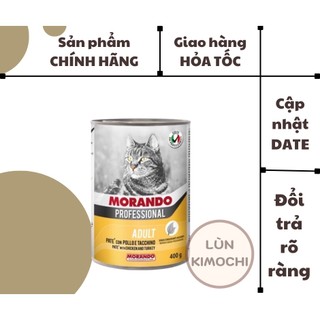 PATE MORANDO cho mèo lon 400gam