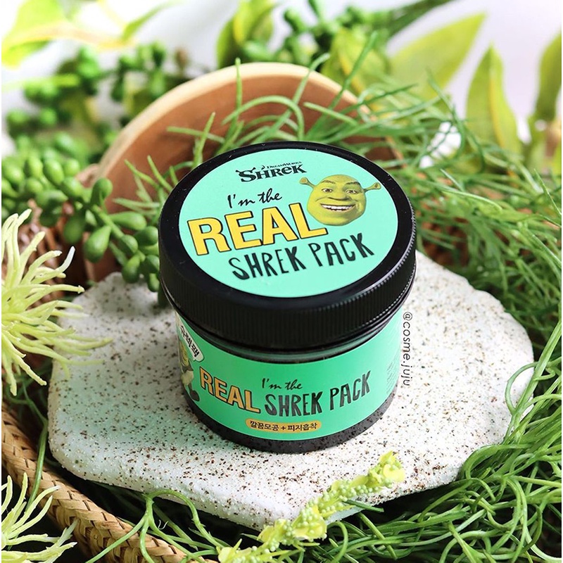 Mặt nạ đất sét bạc hà Dreamworks Shrek Pack I'm The Real 110g Duduhouse