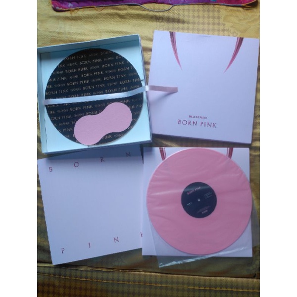[SẴN]Tách lẻ bộ đĩa than vinyl LP bornpink của Blackpink[ĐỌC KĨ MÔ TẢ]