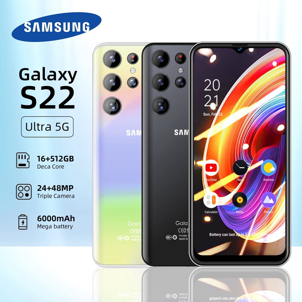 Điện thoại Galaxy s22 Puls mới 2022 (12GB/512GB) Hote để bán điện thoại thông minh chơi game 5G COD
