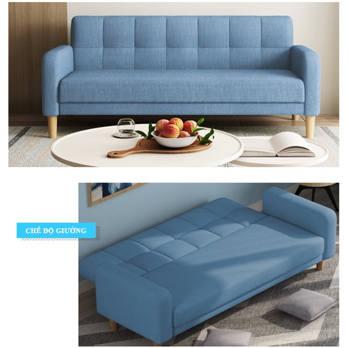 Ghế Sofa Bed- Giường Ngủ Gấp Gọn Thành Ghế Sofa Đa Năng Cao Cấp (Tặng kèm 2 gối 299k khi mua sản phẩm) | BigBuy360 - bigbuy360.vn