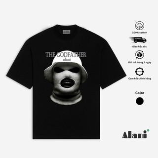Áo Thun Unisex Nam Nữ Form Rộng Oversize GODFATHER 100% Cotton - Local Brand ALANI