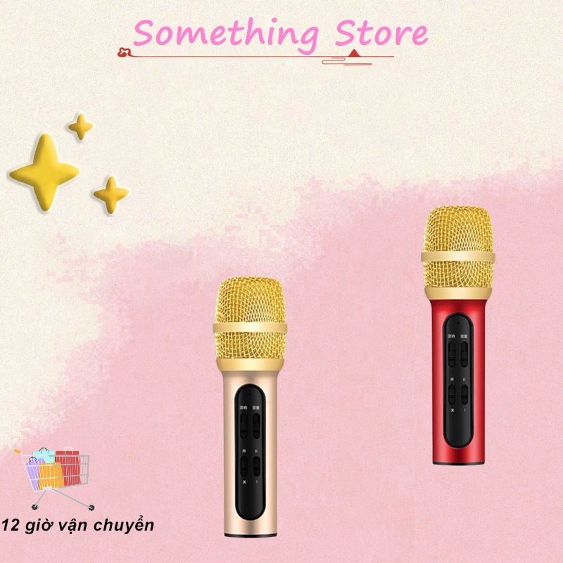 Hợp Với Mọi Loại Điện Thoại Mic Hat Karaoke Kiem LoaMicro Thu Âm Tại Nhà Micro Karaoke Livestream Kiêm Sound Card