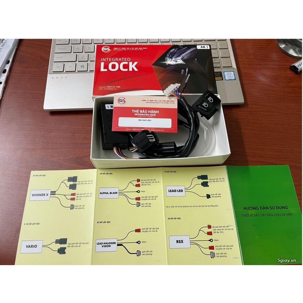 Mạch Tắt / Bật Đèn Xe SH Mode 2023, 2022, 2021, 2020 - Hàng Chuẩn - Bảo Hành