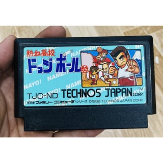 Băng game 4 nút Famicom - Nekketsu High School Dodgeball