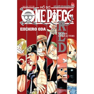 Truyện tranh - combo 5 cuốn hồ sơ one piece - kđ