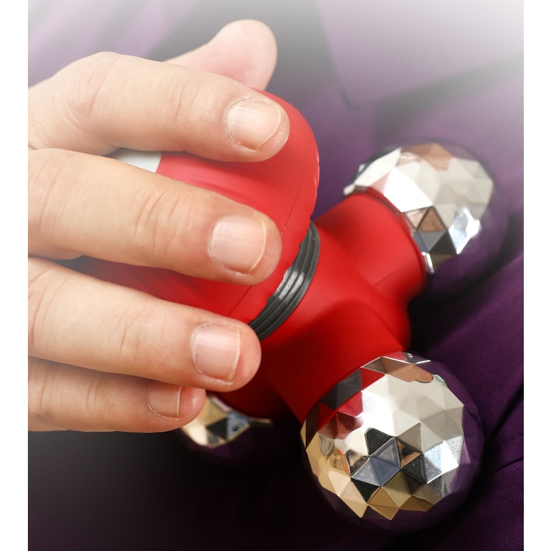 Máy massage 3 chân mini kim cương