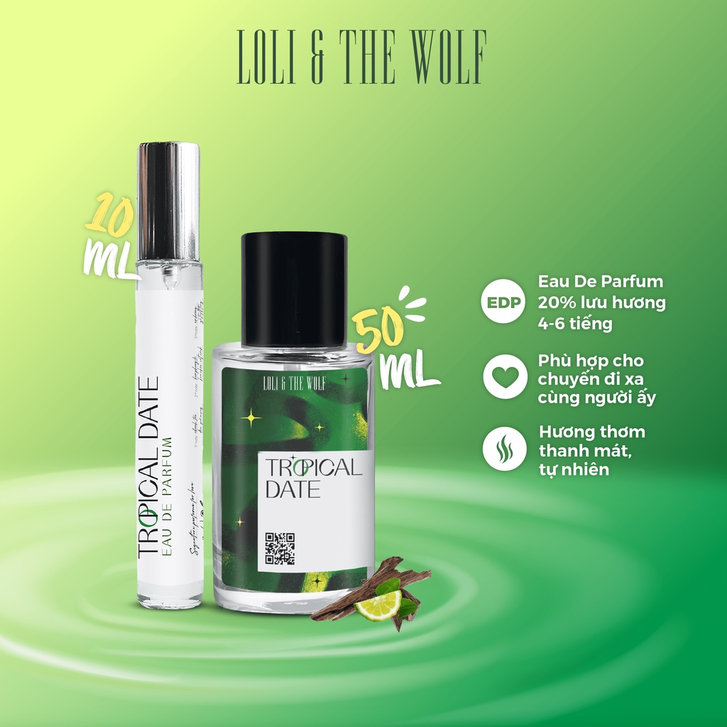 Nước Hoa Nữ Loli And The Wolf Thơm Lâu Chính Hãng Chai 10ml Hoặc 50ml