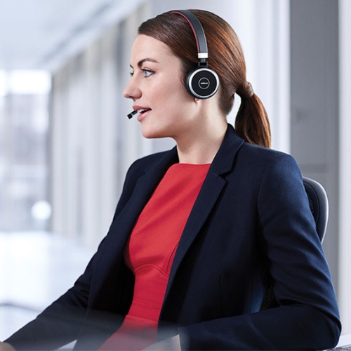 Tai nghe có micro Jabra Evolve 20 Stereo MS - Hàng chính hãng