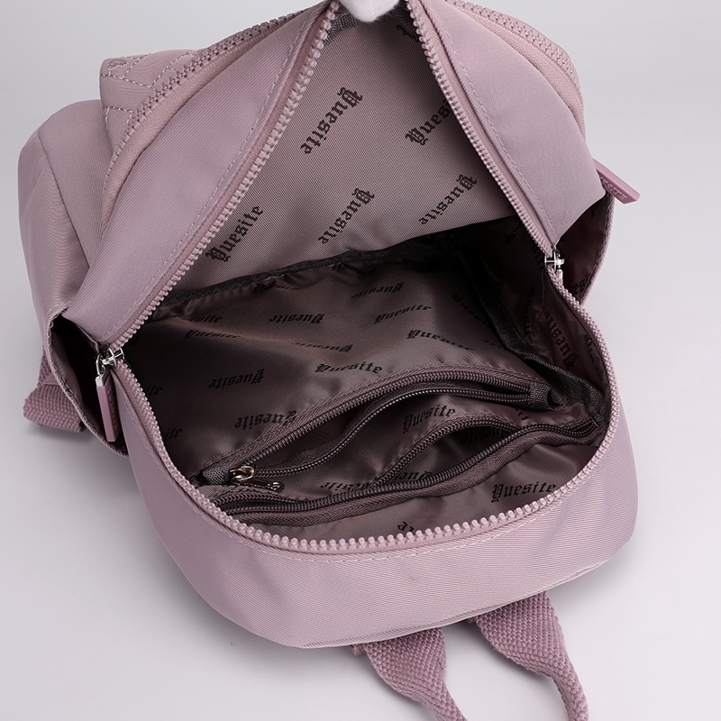 Ba Lô Màu Trơn Thiết Kế Mới Kiểu Dáng Đơn Giản Thời Trang Dành Cho Nữ