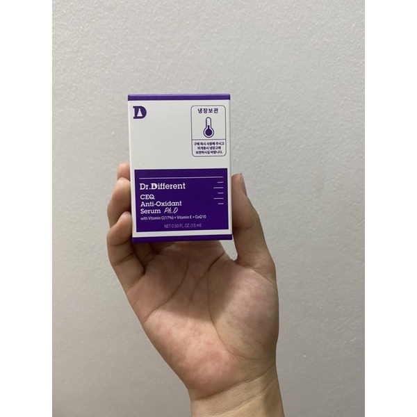 Serum Vitamin C Dr.Different Anti-Oxidant 17% Mờ Thâm Trắng Sáng Giảm Nhăn
