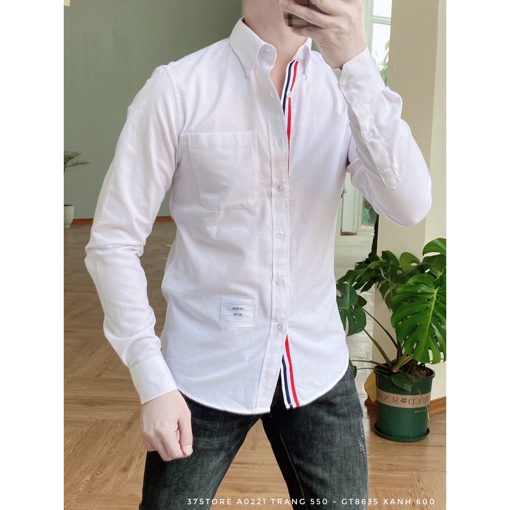 Mẫu Sơ mi cao cấp Thorm - Chất liệu cotton mềm mịn, thoáng mát, thấm hút mồ hôi, không ra màu,đa phong cách