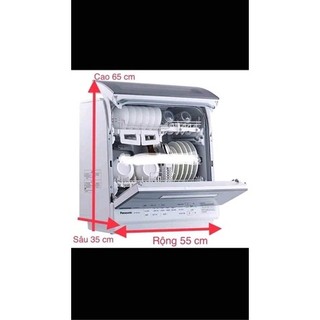 Máy rửa bát Panasonic NP-TR5 nội địa nhật