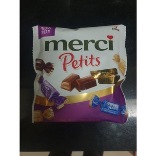 Kẹo socola hỗn hợp kem sũa merci petits đức 125gr