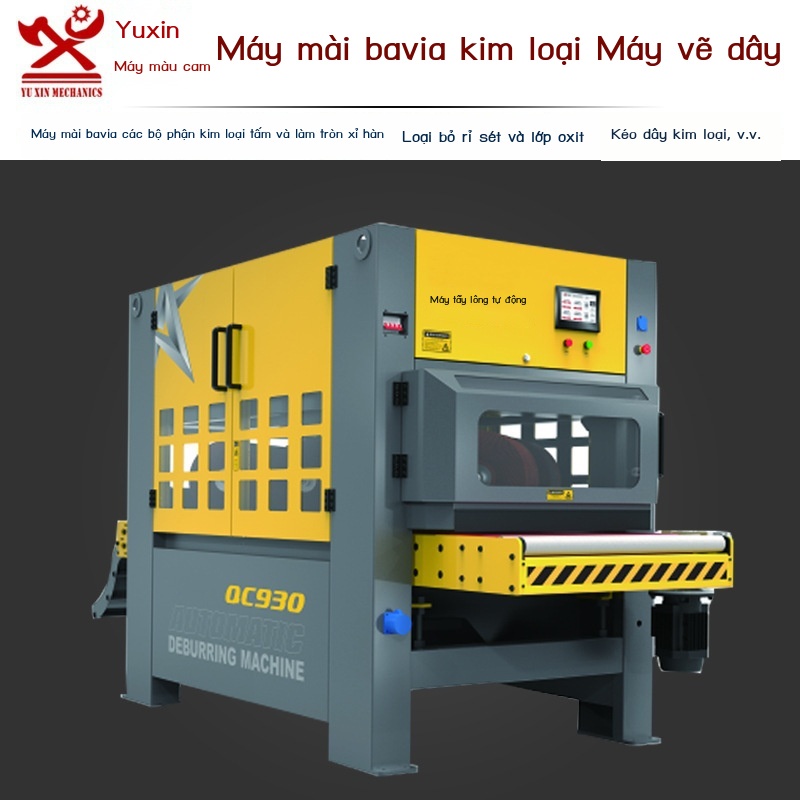 Máy chà nhám kim loại đánh bóng bay tấm vát mài kéo dây thép không gỉ