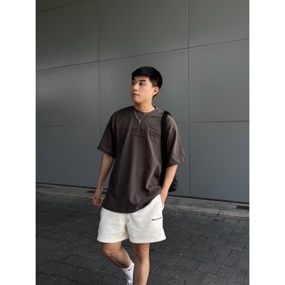 Áo thun Embossed Logo - Charcoal