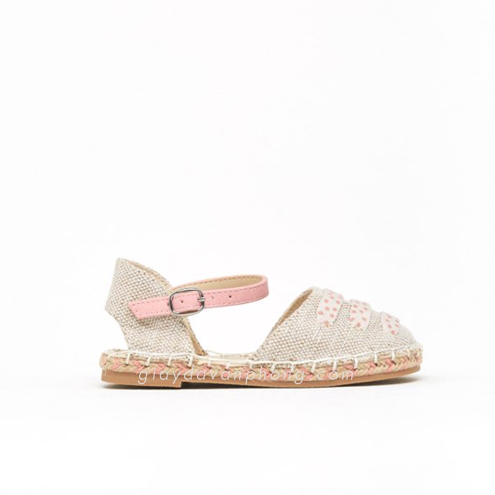 Xăng đan bé gái cói bít mũi xuất Âu Sale Off