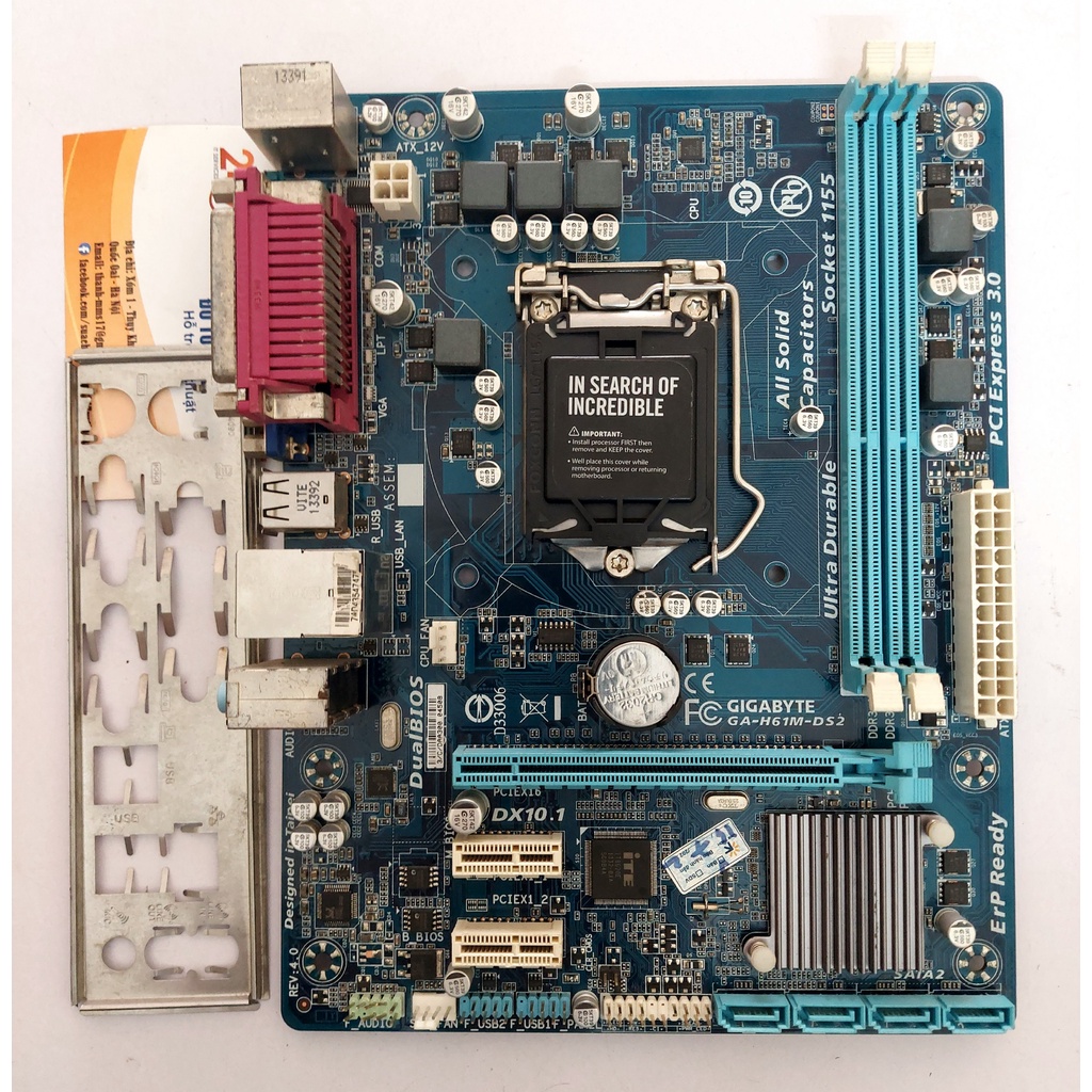 Main Gigabyte H61 Soket 1155 Zin