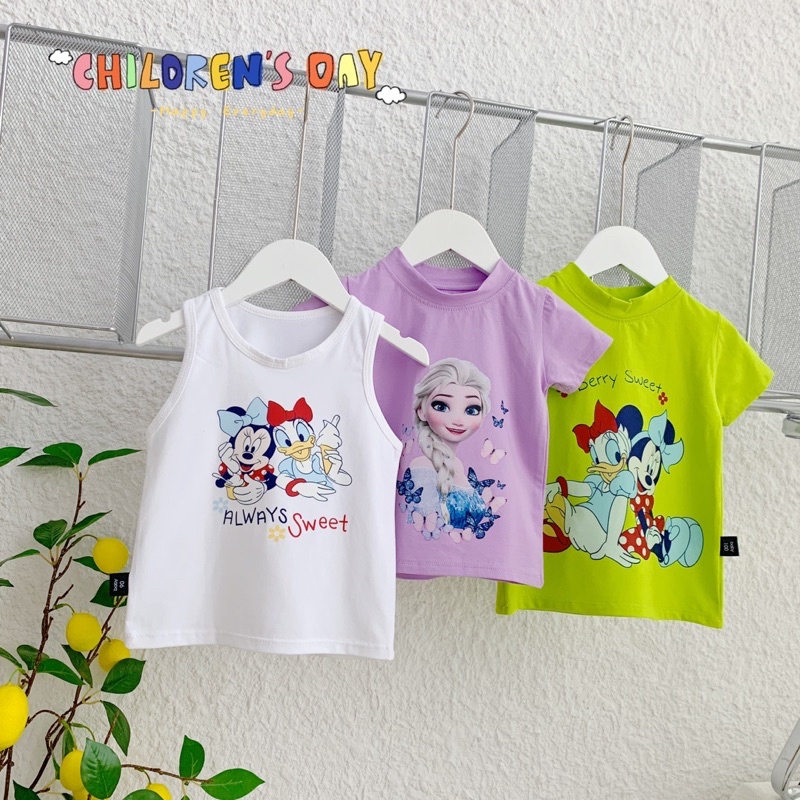 Set 3 áo cotton cho bé