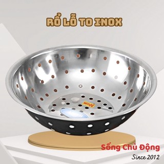 Rổ inox tròn Rainy RNR0-4D, rổ inox hàng Việt Nam xuất khẩu, bao xài trong 5 năm